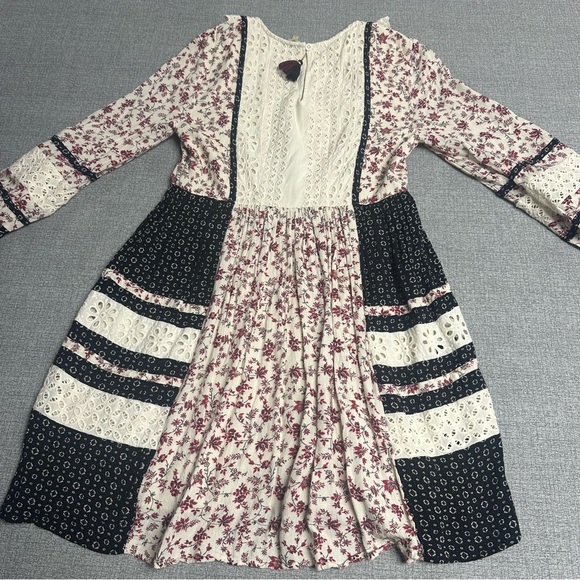 Anthropologie Seen Worn Kept Sassy Pheasant Tunic Dress - Picture 8 of 12